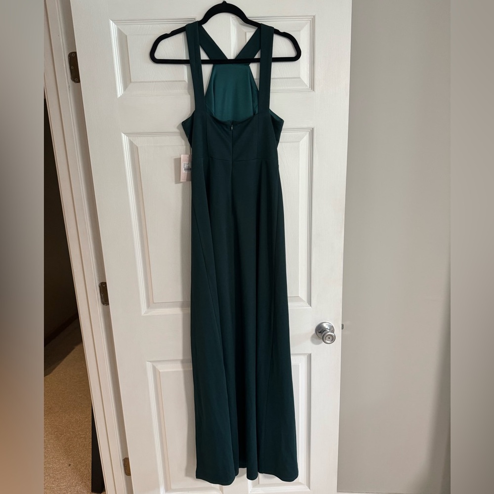 Birdy Grey Gene Dress Emerald Green - Picture 4 of 6